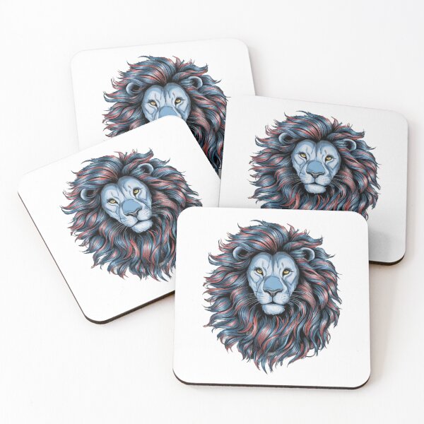 Item preview, Majestic Rainbow Mane Lion designed and sold by MyNiceDesigns.
