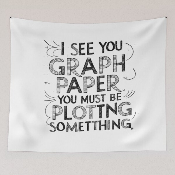 Item preview, I see you have graph paper you must be plotting something - funny math  designed and sold by Obinne.