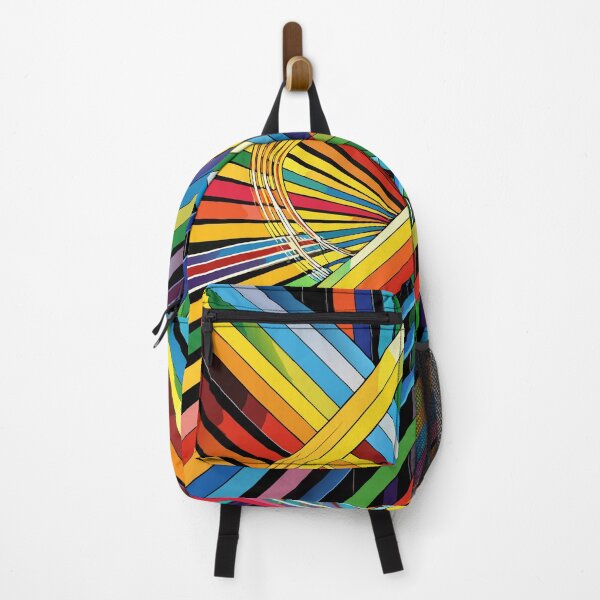 Item preview, Vibrant Entanglement - Geometric Color Symphony designed and sold by AgarutanPrint.