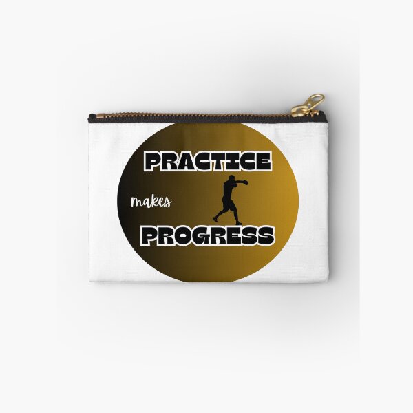 Item preview, practice makes progress, boxing designed and sold by IFarty.