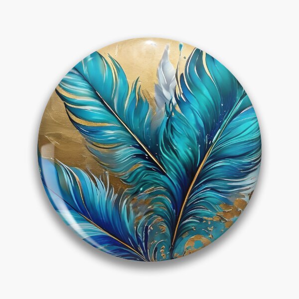 Item preview, Teal Feathers designed and sold by Tau Tia L Douglass.