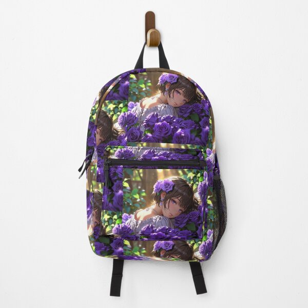 Item preview, Beauty of purple roses lady. designed and sold by PatDoArt.