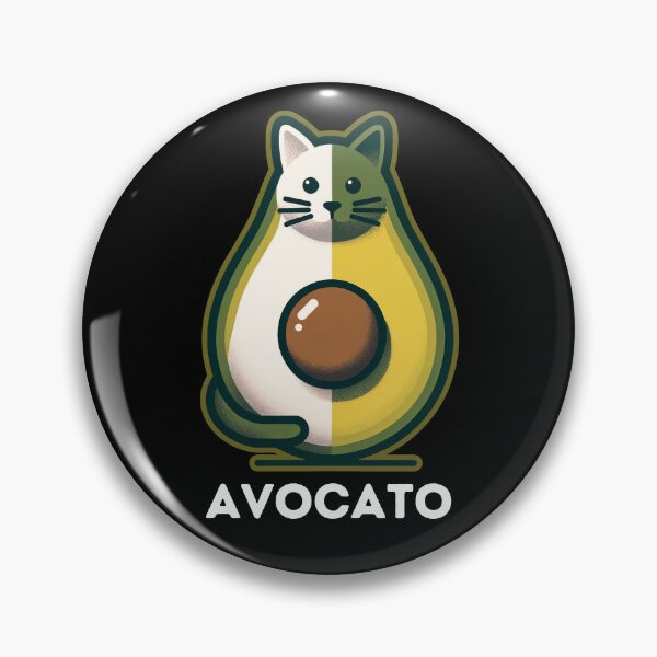 Item preview, Purrfectly Ripe Avocato designed and sold by PantatKiller.