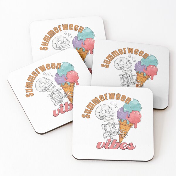 Item preview, Summerween Ice Cream Skeleton designed and sold by nanka-art.