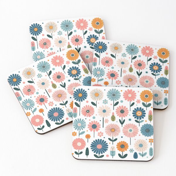 Item preview, Gerbera Flowers colorful partten designed and sold by Nanthanon.