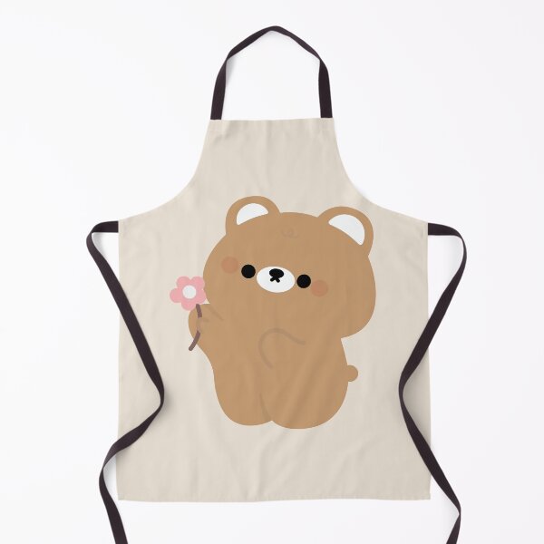 Item preview, Brown Bear with Flowers designed and sold by theladyernestember.