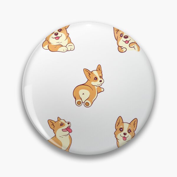 Item preview, Cute Funny Corgi Dog designed and sold by NabilsDesign.