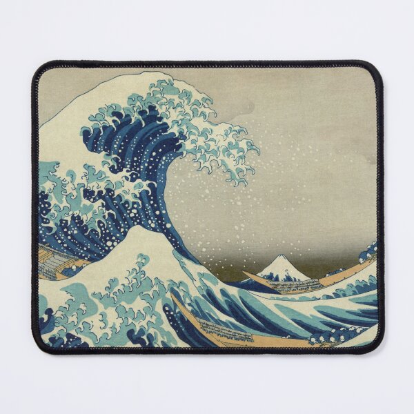 Item preview, The Retro Aesthetic and calming Great Wave off Kanagawa  designed and sold by boredbiotic.