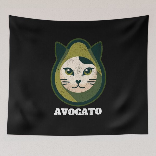 Item preview, Whiskered Avocato Delight designed and sold by PantatKiller.