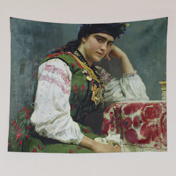 Item preview, ilya repin painting, ilya repin art, ilya repin artwork, ilya repin drawing, ilya repin portrait designed and sold by rosa-reid.
