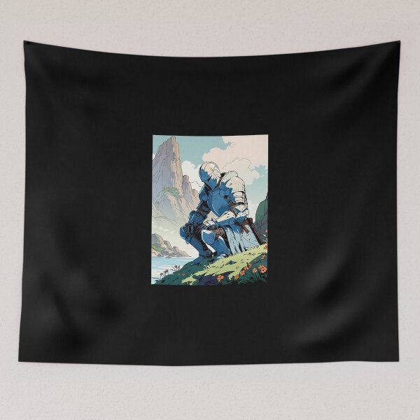 Item preview, Weary Knight's Twilight Guardian designed and sold by Alahchin Art.