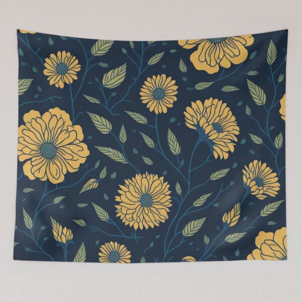 Item preview, Flowers Patterns designed and sold by Rosamose.