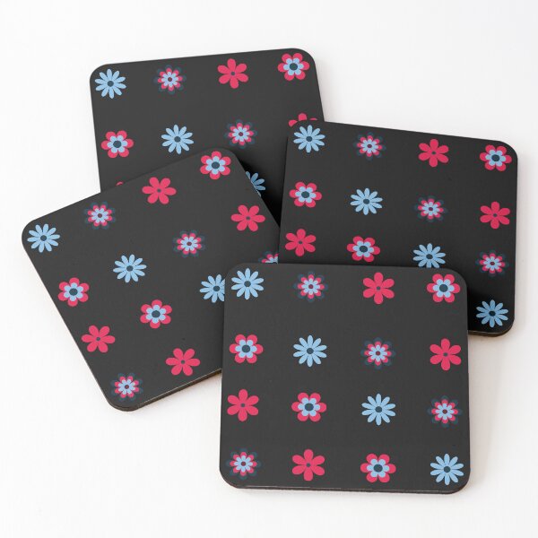 Item preview, Aesthetic Fucsia Flowers - Cherry Red Journaling Set designed and sold by Andreria.