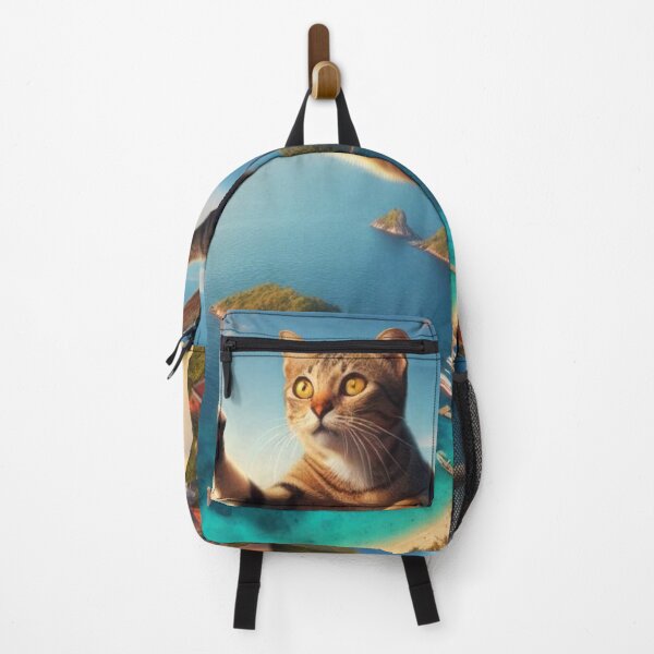 Item preview, swimming cat - cat on holiday - flying cat designed and sold by Constructive27.