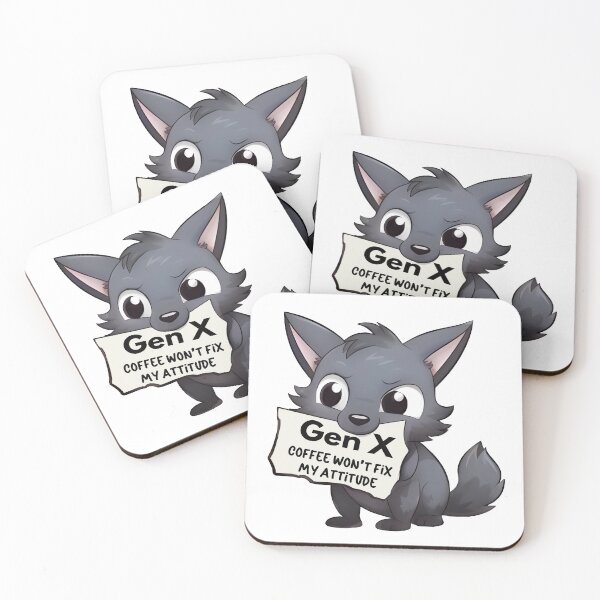 Item preview, Gen X - Coffee Won't Fix My Attitude  designed and sold by Travelslightly.