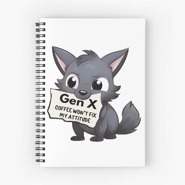 Item preview, Gen X - Coffee Won't Fix My Attitude  designed and sold by Travelslightly.