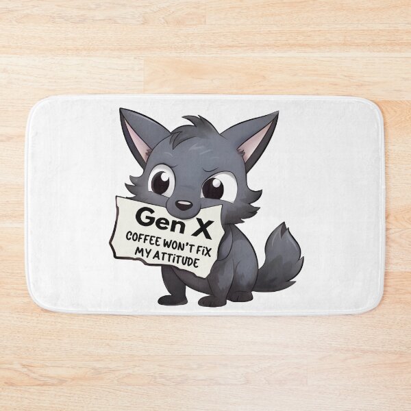 Item preview, Gen X - Coffee Won't Fix My Attitude  designed and sold by Travelslightly.