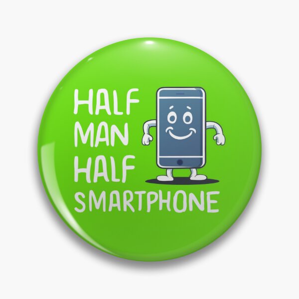 Aperçu de l'œuvre Moitié homme, moitié smartphone  créée et vendue par 2Blue-Dots.