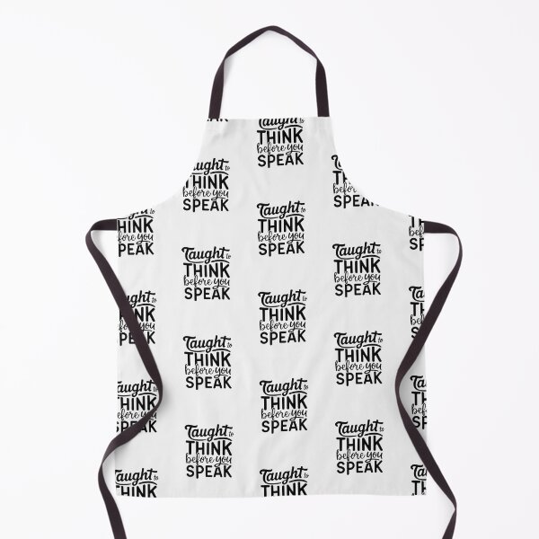 Item preview, Think Before You Speak - Sarcastic Humor designed and sold by Colorful-Garden.