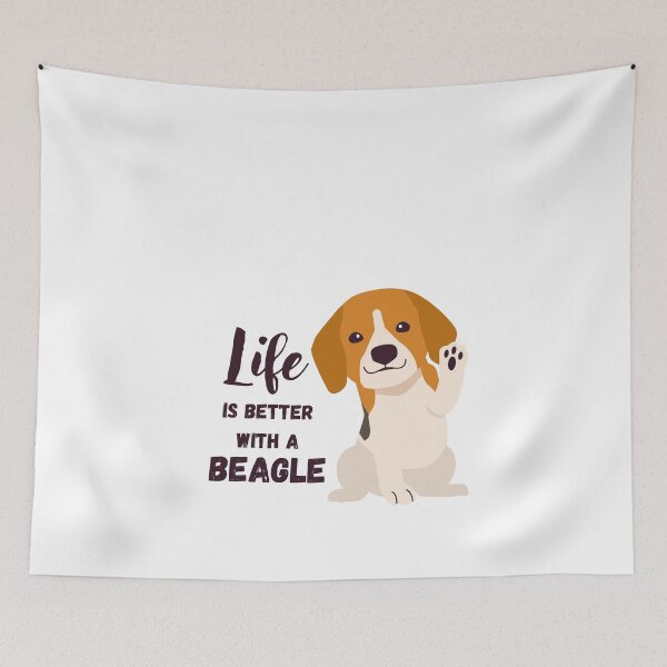 Item preview, Life is Better with a Beagle designed and sold by Angie-Atelier.