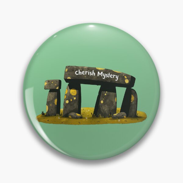 Item preview, A cartoon illustration of Stonehenge, a prehistoric monument. designed and sold by AristVision.