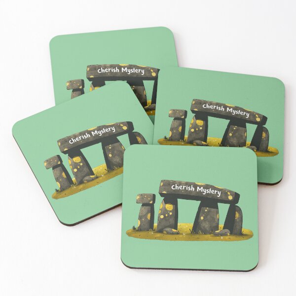 Item preview, A cartoon illustration of Stonehenge, a prehistoric monument. designed and sold by AristVision.