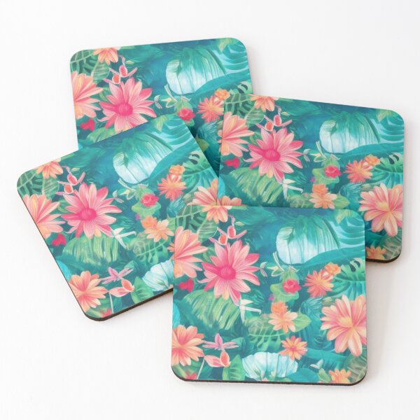 Item preview, Seamless flower patterns designed and sold by Rosamose.