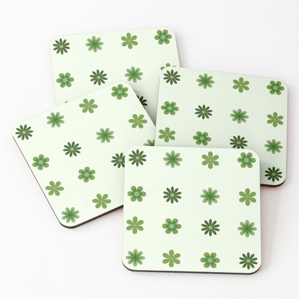 Item preview, Aesthetic Green Flowers - Green Palette Journaling Set designed and sold by Andreria.
