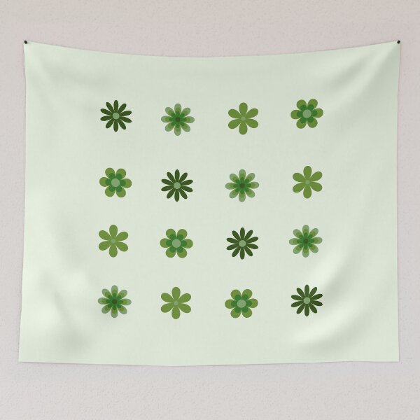 Item preview, Aesthetic Green Flowers - Green Palette Journaling Set designed and sold by Andreria.