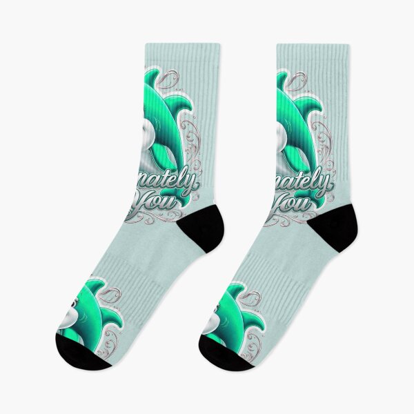 Item preview, I Dolphinately Love You Animal Lover Quote designed and sold by TheArtOfPat.