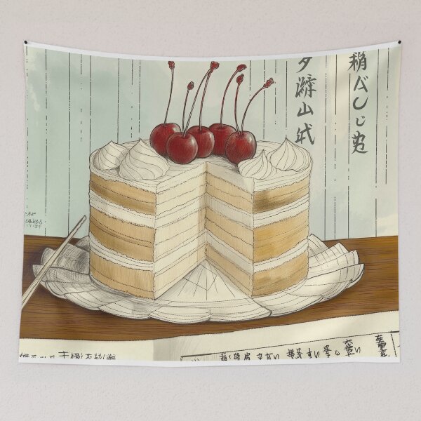 Item preview, cake designed and sold by PricklyPeanut.