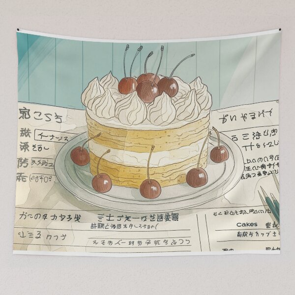 Item preview, cake designed and sold by PricklyPeanut.