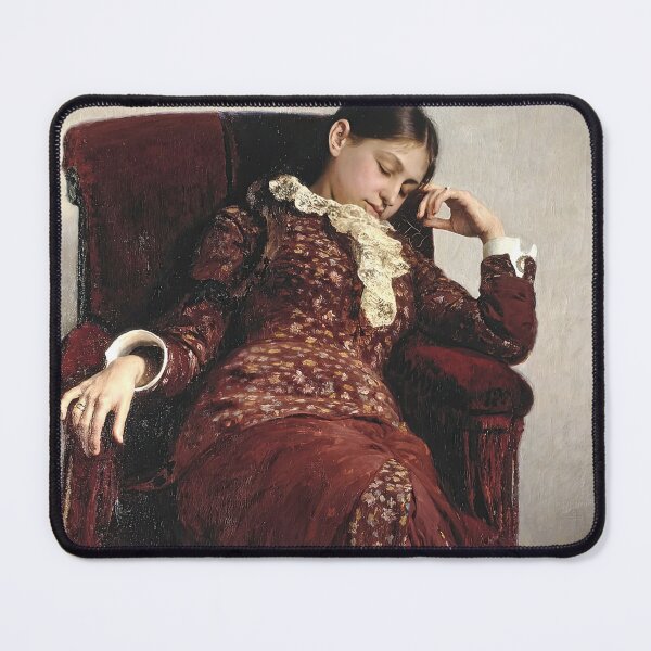 Item preview, ilya repin painting, ilya repin art, ilya repin artwork, ilya repin drawing, ilya repin portrait designed and sold by rosa-reid.