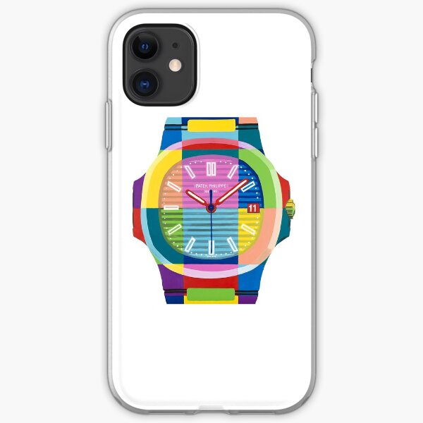 Patek Philippe Nautilus Rainbow iPhone Soft Case