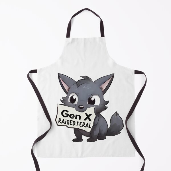 Item preview, Gen X - Raised Feral designed and sold by Travelslightly.
