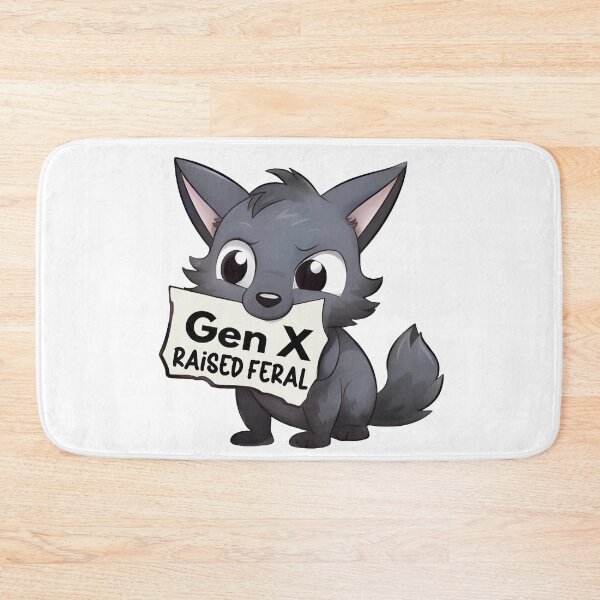 Item preview, Gen X - Raised Feral designed and sold by Travelslightly.