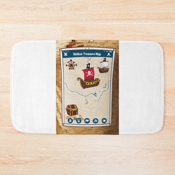Item preview, Embark on an Adventure with the Hidden Treasure Map designed and sold by merve02shop.