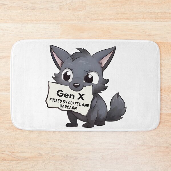Item preview, Gen X - Fueled by Coffee and Sarcasm designed and sold by Travelslightly.
