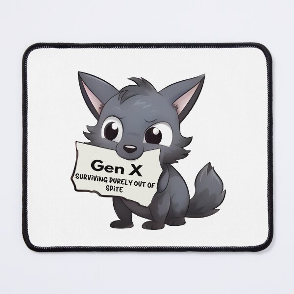 Item preview, Gen X - Surviving Purely Out of Spite designed and sold by Travelslightly.