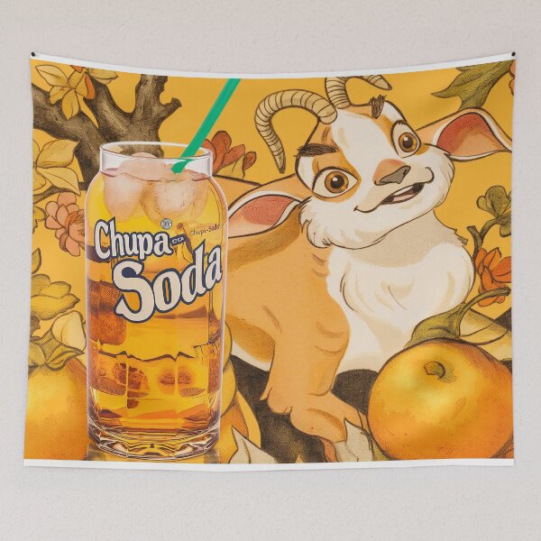 Item preview, orange soda designed and sold by PricklyPeanut.