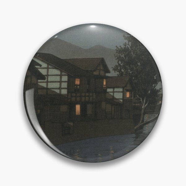 Item preview, Owani Hot Springs by Kawase Hasui designed and sold by Takeda-art.