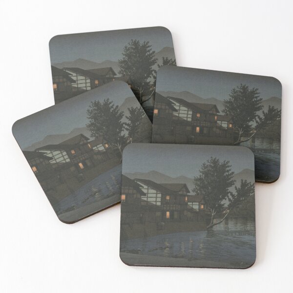 Item preview, Owani Hot Springs by Kawase Hasui designed and sold by Takeda-art.