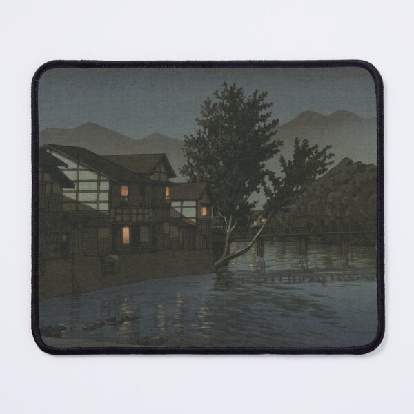 Item preview, Owani Hot Springs by Kawase Hasui designed and sold by Takeda-art.