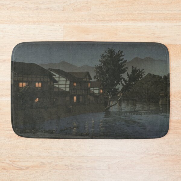 Item preview, Owani Hot Springs by Kawase Hasui designed and sold by Takeda-art.