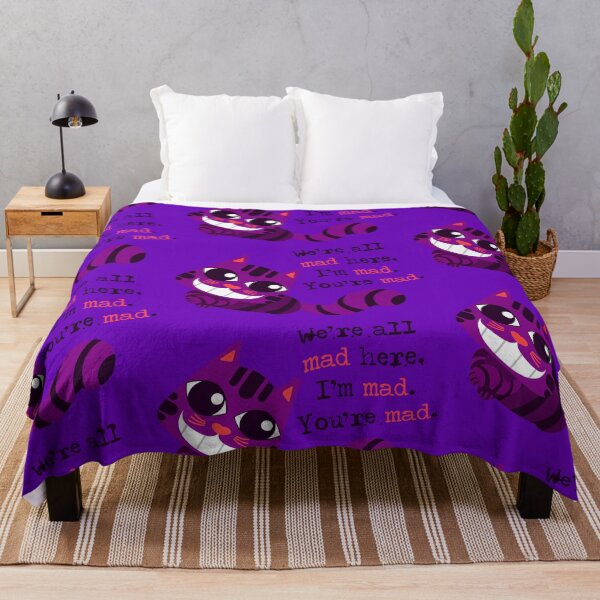 Item preview, Cheshire Cat Mad Quote designed and sold by BarelyDevi.