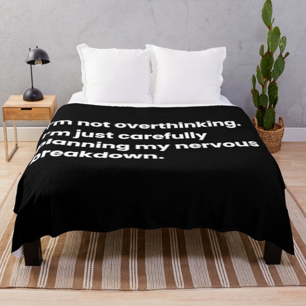Item preview, I’m not overthinking; I’m just carefully planning my nervous breakdown. designed and sold by art-and-sticker.