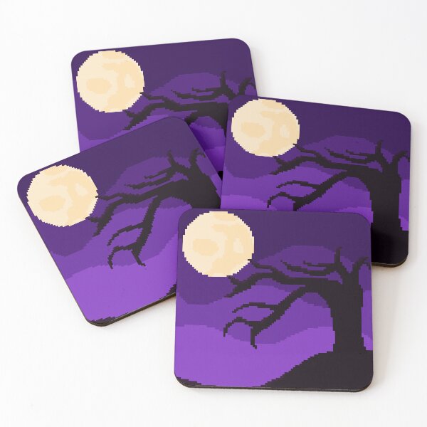 Item preview, Pixel Art Spooky Sky designed and sold by galaxydaydreams.