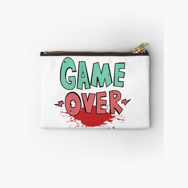 Item preview, A GAME OVER sticker  designed and sold by ARTofBito.