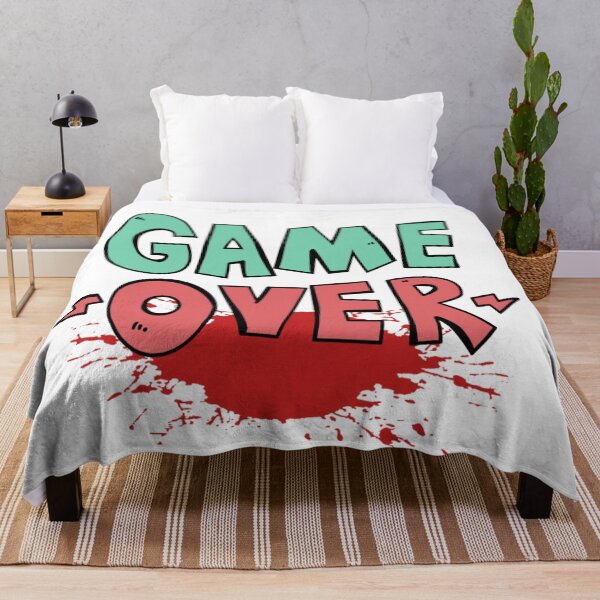 Item preview, A GAME OVER sticker  designed and sold by ARTofBito.
