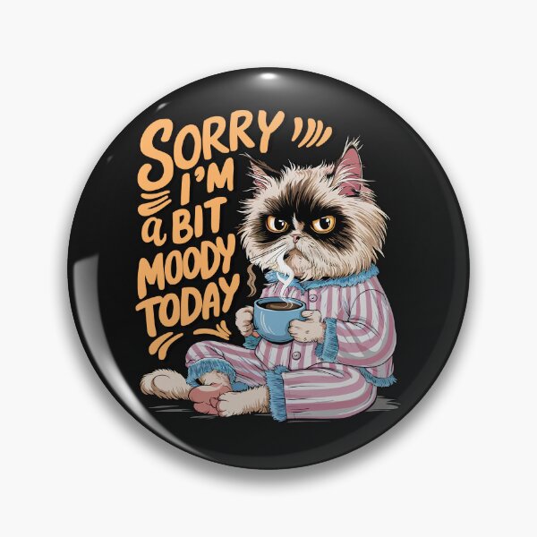 Item preview, Moody Cat designed and sold by shirtsngoodies.